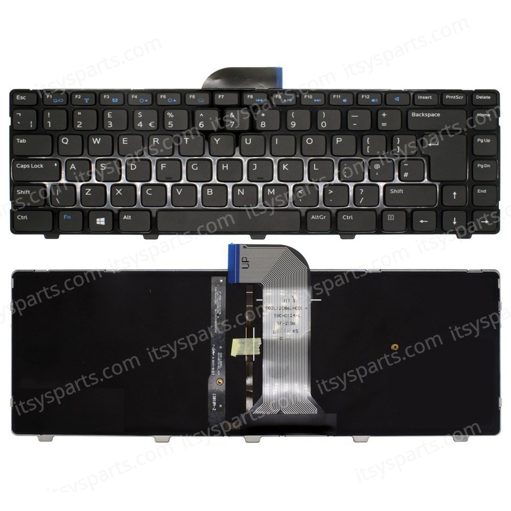 Laptop Keyboard Dell Inspiron 14 3421 3437 14R 5421 5437 15Z 5523 M431R Latitude 3440 Vostro 2421 0NG6N9 6H10H 9Z.N8VSW.00L UK VERSION BACKLIT BLACK KEYBOARD (CODE 40180UKBACKLIT) Laptop Keyboard Dell Inspiron 14 3421 3437 14R 5421 5437 15Z 5523 M431R Latitude 3440 Vostro 2421 0NG6N9 6H10H 9Z.N8VSW.00L UK VERSION BACKLIT BLACK KEYBOARD (CODE 40180UKBACKLIT)