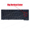 Keyboard Laptop HP Compaq 6510 6515 6510B 6515B NSK-H4A01 9J.N8282.A01 445588-001 6037B0015901 443922-00 V070526AK1 US VERSION BLACK KEYBOARD (Code 40005US)