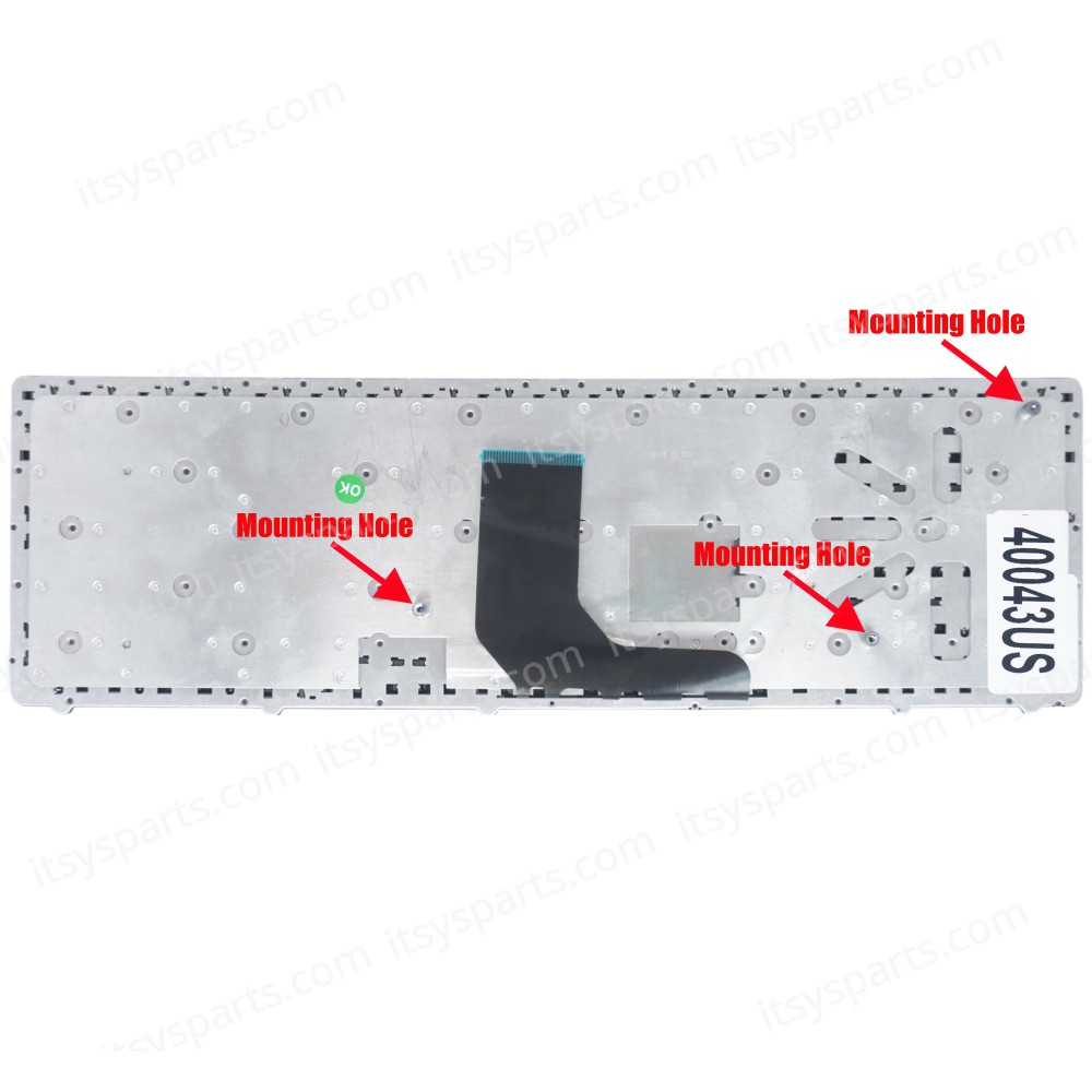 Laptop Keyboard for HP ELITEBOOK 8560P PROBOOK 6560B 6565B 641179-001 701987-151 550121C00-035-G 9Z.N6GSF.E01 701986-031 55012NT00-035-G 701987-151 9Z.N6GSF.L0L 55010JN00203G 55010KS00-289-G Black US  (SKU.40043US)