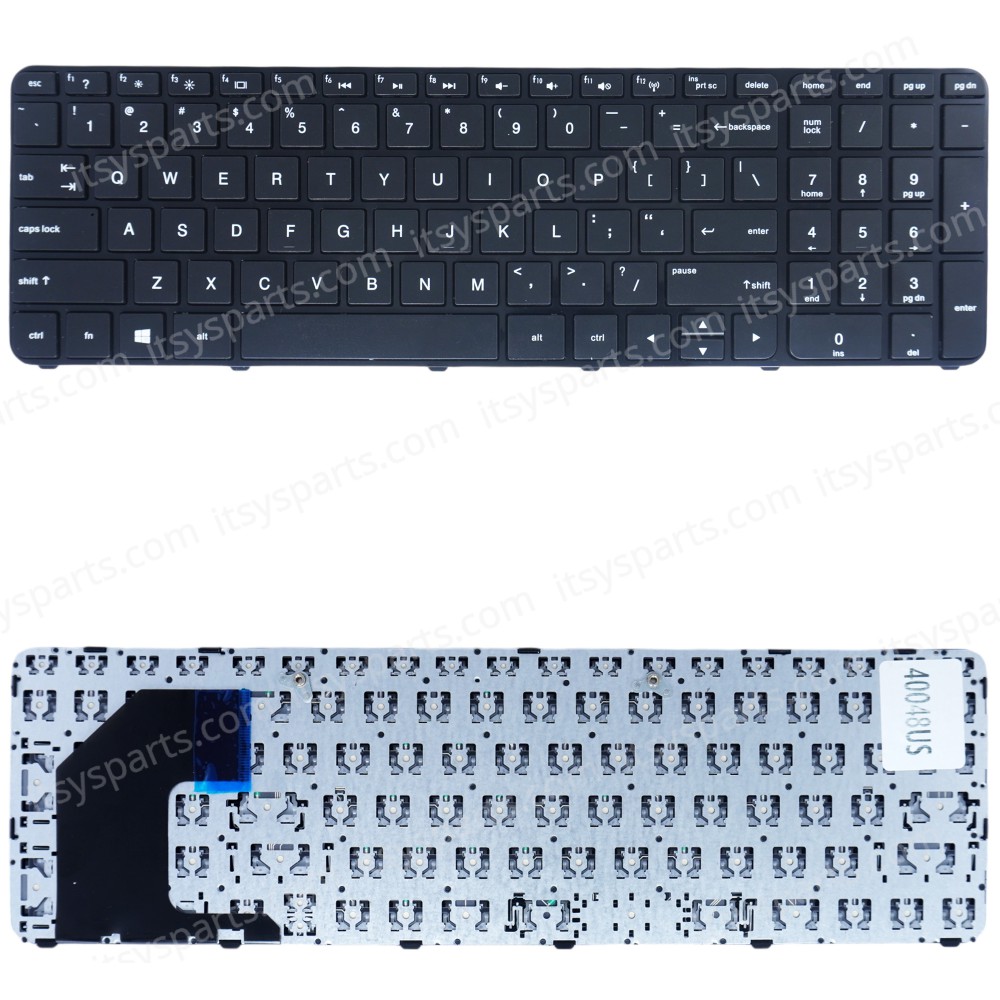Laptop Keyboard for HP Pavilion 15- B Series Sleekbook (Without Frame) Black UK AEU36E00010 SG-58000-2BA 701684-0341 ( SKU.40048US )
