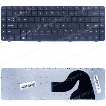 Keyboard Laptop HP Compaq Presario Q56 CQ62 CQ56-100 CQ56-150 CQ62-220 HP G56 G62 G56-107 G62-b60 AEAX6+00510 589301-DJ1 629774-DJ1 SG-52400-X2A Model No:AX6 2B-50301Q100 2B-50307Q100 2B-50308Q100 US VERSION BLACK KEYBOARD(Ref.40068US)
