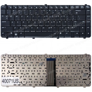 Keyboard Laptop HP COMPAQ HP 511 515 516 610 610 615 6530 6530s 6531S 6535s 6730s 6735s CQ510 CQ610 539682-041 490267-001 490267-031 490267-041 490267-051 490267-061 US VERSION BLACK KEYBOARD(Ref.40071US)