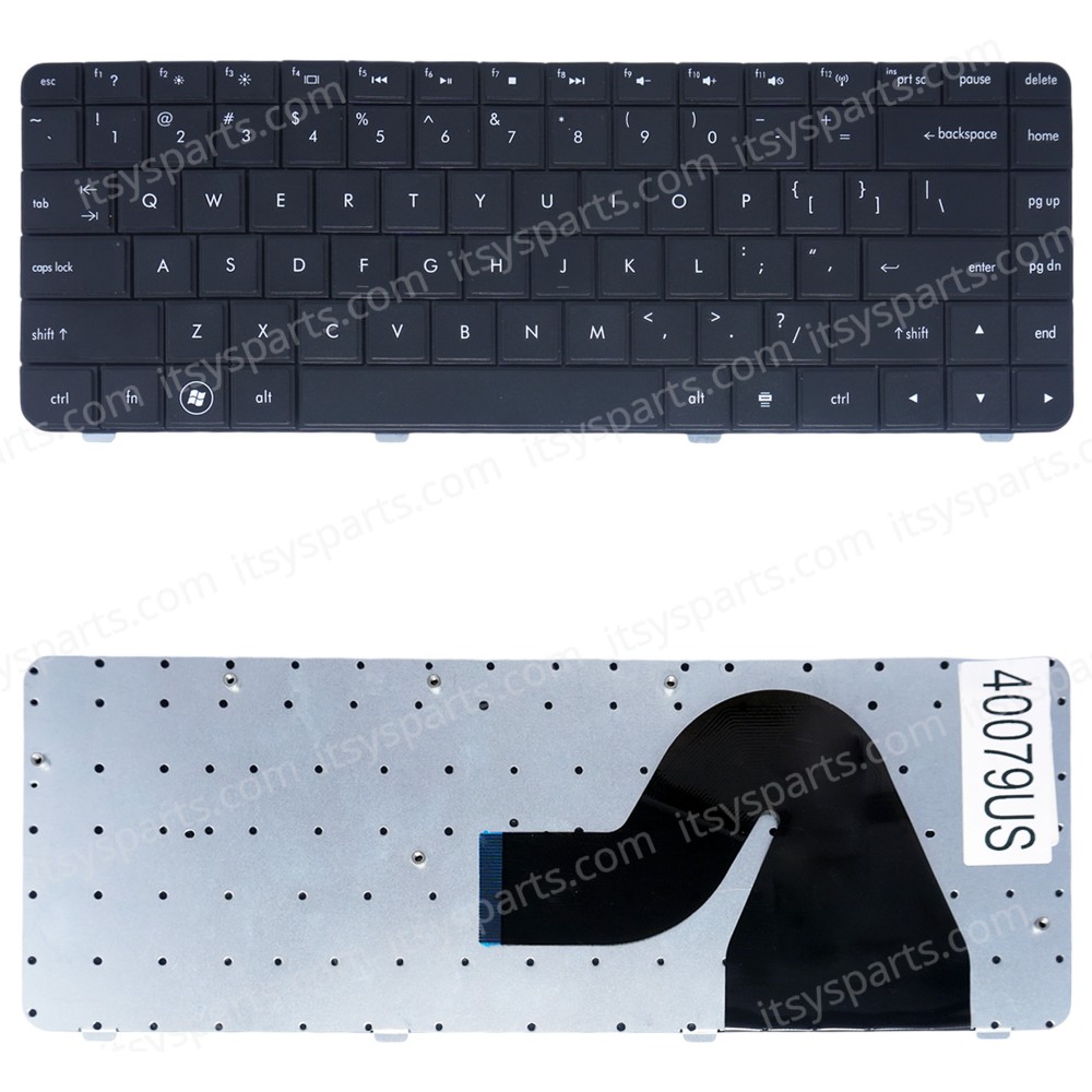 Keyboard Laptop HP Compaq Presario CQ42 CQ42-200 CQ42 CQ42-100 CQ42-200 HP Pavilion G42 G42-100 G42-200 G42-230 G42-232 G42-240 G42-243 G42-247 G42-300 G42-301 G42-410US G42-415DX G42T-200 G42T-300 2B-50801Q100 Keyboard English US (Ref.40079US)