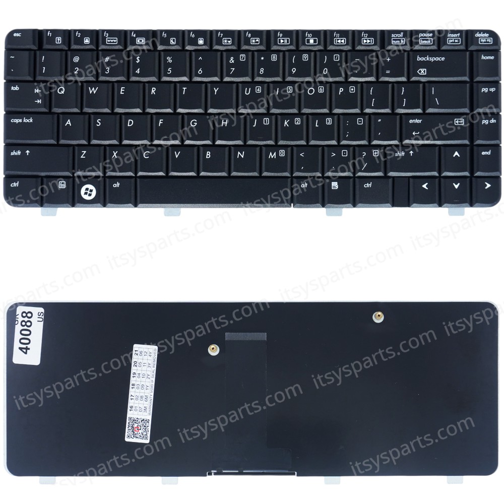 Keyboard Laptop HP 500 510 520 530 PK130100300 K061102A1 438531-001 K061102A1 PK130100300 V-0611BIBS1-US 438531-001 444340-001 9J.N8682.C0E 9J.N8682.C0F 9J.N8682.C0G 9J.N8682.C0S 9J.N8682.C0T 9J.N8682.C0U 9J.N8682.C1E 9J.N8682.C1U (Ref.40088US)