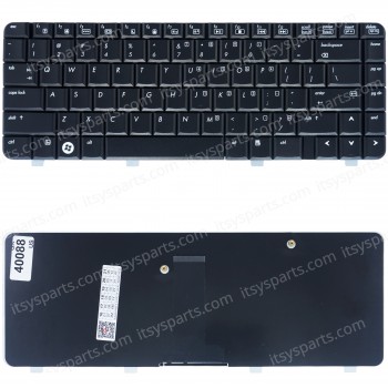 Keyboard Laptop HP 500 510 520 530 PK130100300 K061102A1 438531-001 K061102A1 PK130100300 V-0611BIBS1-US 438531-001 444340-001 9J.N8682.C0E 9J.N8682.C0F 9J.N8682.C0G 9J.N8682.C0S 9J.N8682.C0T 9J.N8682.C0U 9J.N8682.C1E 9J.N8682.C1U (Ref.40088US)