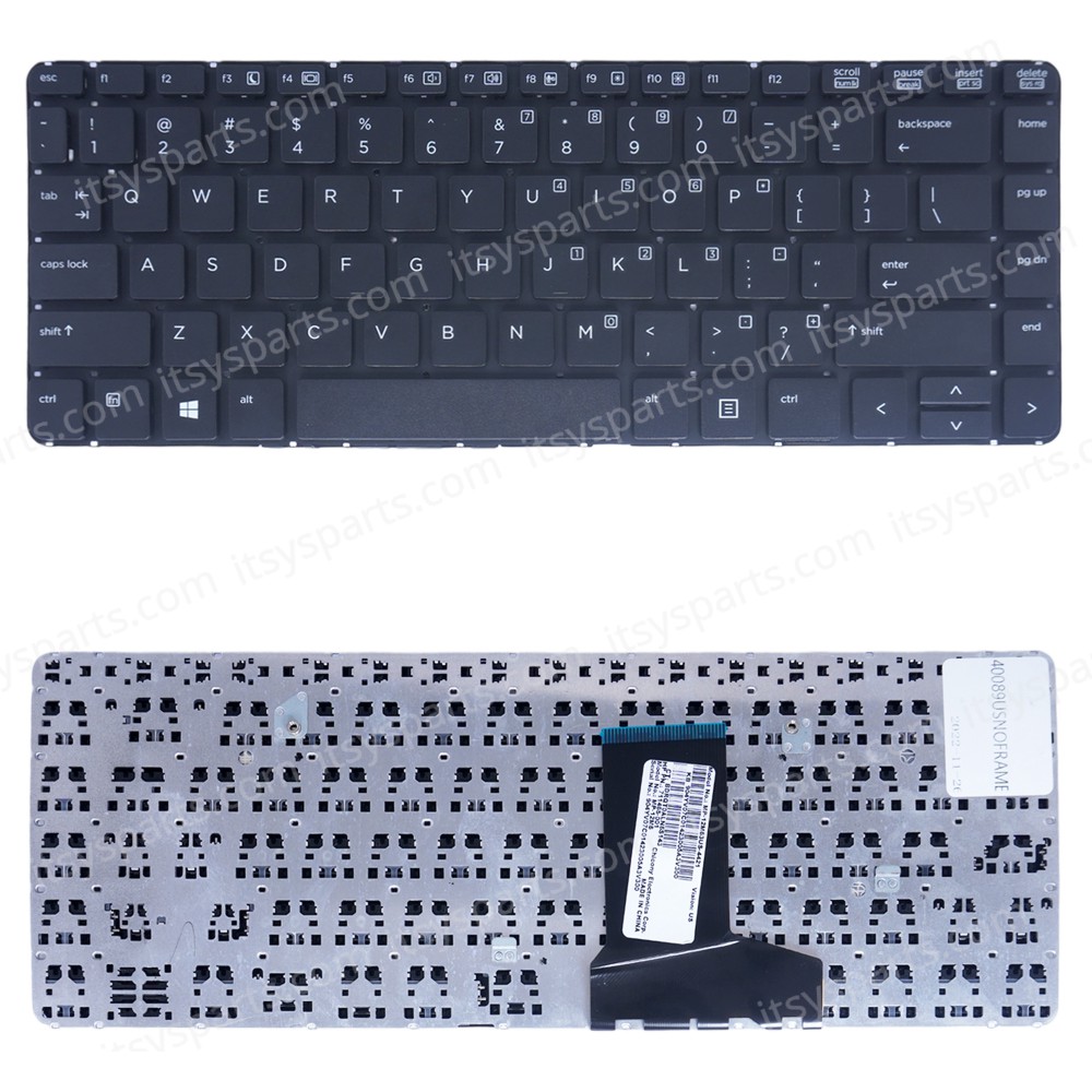 Keyboard Laptop HP ProBook 430 G1 727765-151 727765-001 727765001 (H6E32EA) 430 G1 (H6E33EA) 430 G1 H6P49EA) 430 G1 (H6P49EAR) 430 G1 H6P58EA) 430 G1 (430 G1 H6P65EA) (H6P76EA) 430 G1 (H6Q43EA) 727765-001 727765-031(Ref.40089USNOFRAME)