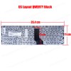 Keyboard Laptop HP Compaq Presario CQ60 CQ60Z G60 G60T 496771-001 502958-001 20150318293 9J.N0Y82.A01 AAT6BUSSWW001 V091452AS1 MP-08A93US-442 496771-001 NSK-HAA01 496771-001 535009-001 NSK-HAC01,MP-08A96GB-442(Ref.40117US)