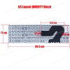 Keyboard Laptop HP Compaq Presario CQ72 G72 G72 G72-100 G72-200 G72T-200 CTO G72-a00 G72-a00 G72-b00 G72t-b00 CTO G72-c00 603138-031 AEAX8U00010 MP-09J93US-88 V112446AS1 600715-001 590086-001 603138-001 615850-001 MP-09J93US-886 KEYBOARD(Ref.40129US)