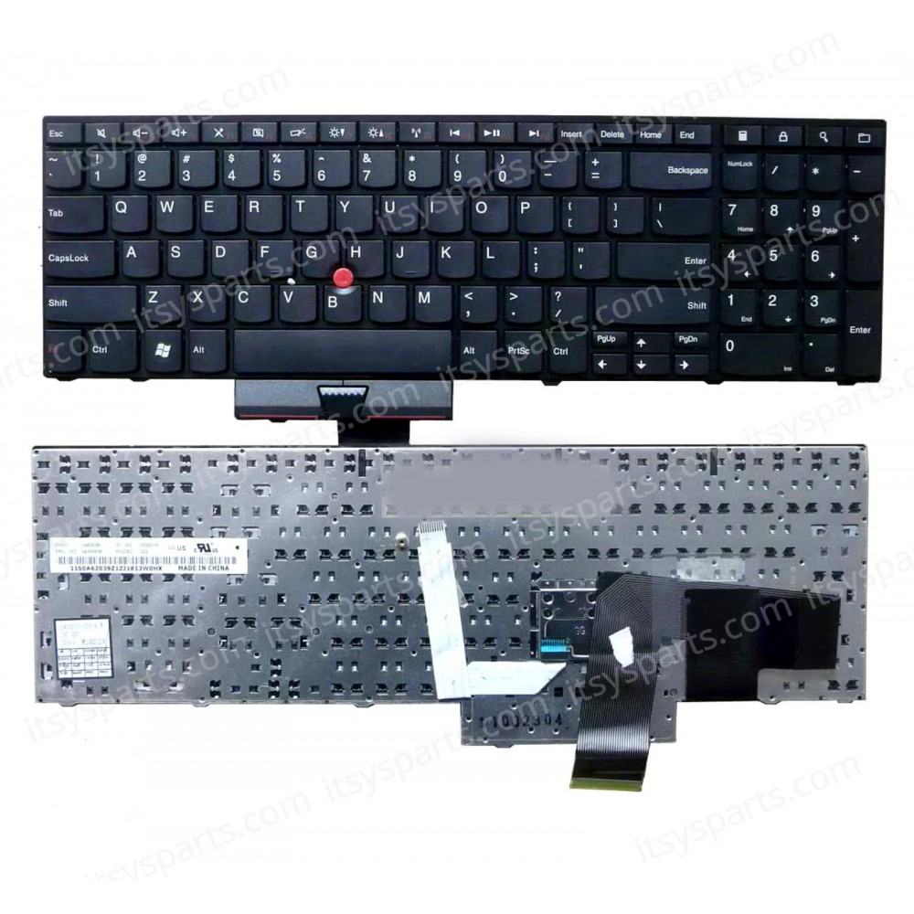 Laptop Keyboard for IBM Lenovo Thinkpad Edge E520 E520S E525 Keyboard 04W0848 04W0872 04W0877 04W0882 04W0901 04W2236 0A62039 0A62051 0A62075 0A62080 0A62085 0A62104 1143-3BU GG-105US MP-10M33A0 US BLACK (SKU.40133US)