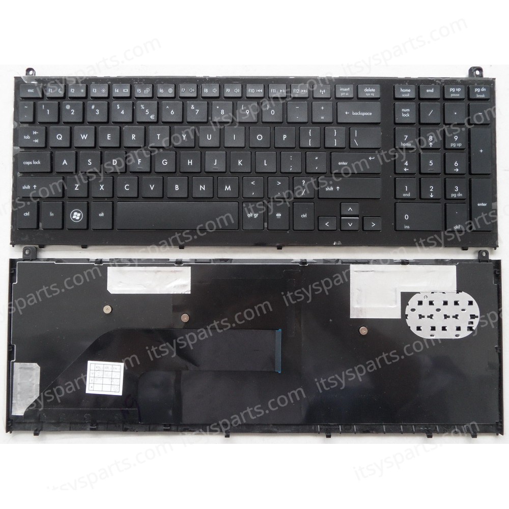 Keyboard Laptop HP ProBook 4520s 4525s V112130DK1 90.4GK07.N0D V112130AS1 90.4GK07.S03 BBDUTA4LWZ700H HP 598691-001 598691-041 598691-121 598691-141 598691-141 598691-B3 US VERSION BLACK WITH FRAME KEYBOARD(Ref.40155US)