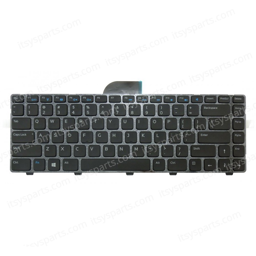 Laptop Keyboard for Dell Inspiron 14R 5437 5421 14 3421 3437 15Z 5523 Latitude 3440 Vostro 2421 6H10H 06H10H K75CY 0K75CY US Βlack ( SKU.40180US )
