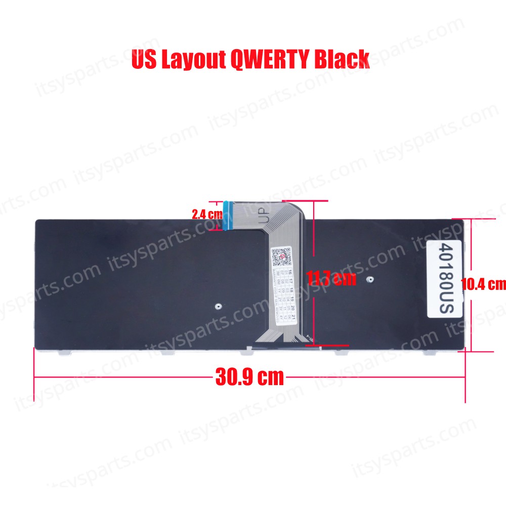 Laptop Keyboard for Dell Inspiron 14R 5437 5421 14 3421 3437 15Z 5523 Latitude 3440 Vostro 2421 6H10H 06H10H K75CY 0K75CY US Βlack ( SKU.40180US )