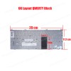 Laptop Keyboard Compal Elonex Soliton RM CY27 keyboard MP-01633GB-6981 PK13CY27010 PK13CY250UK (Ref.40280UK)