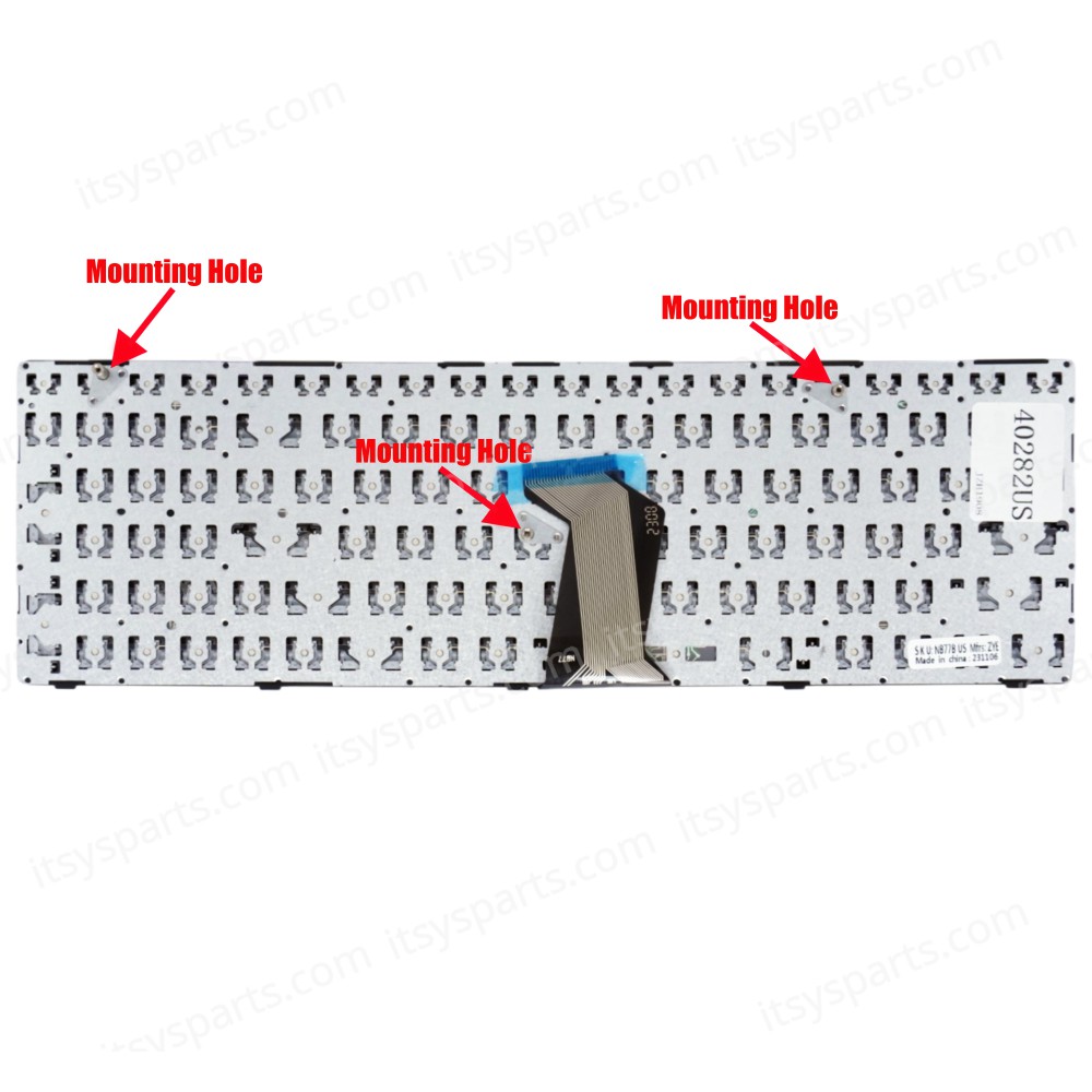 Keyboard Laptop 25202446 25202447 25202476 25202480 25202487 25202506 25202519 25202727 25202847 25202850 25202867 25203958 25206671 25206690 25206691 25206695 25206720 25206723 25206732 25206910 25208115 25208116 25208117 (Ref.40282US)