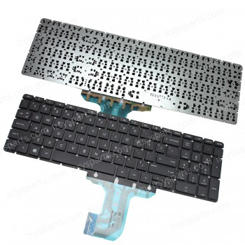 Keyboard Laptop Keyboard HP 250 G4 255 G4 256 G4 250-G4 255-G4 HP 15-ac000 HP 15-af000 PK131EM2A02 SG-81300-X2A SN7145 813978-001 15-ac000 15t-ac000 15-af000 PK131EM1A00 9Z.NC8SC.A01 NSK-CWASC AP1EM000300 US BLACK KEYBOARD(Ref.40293USNOFRAME)