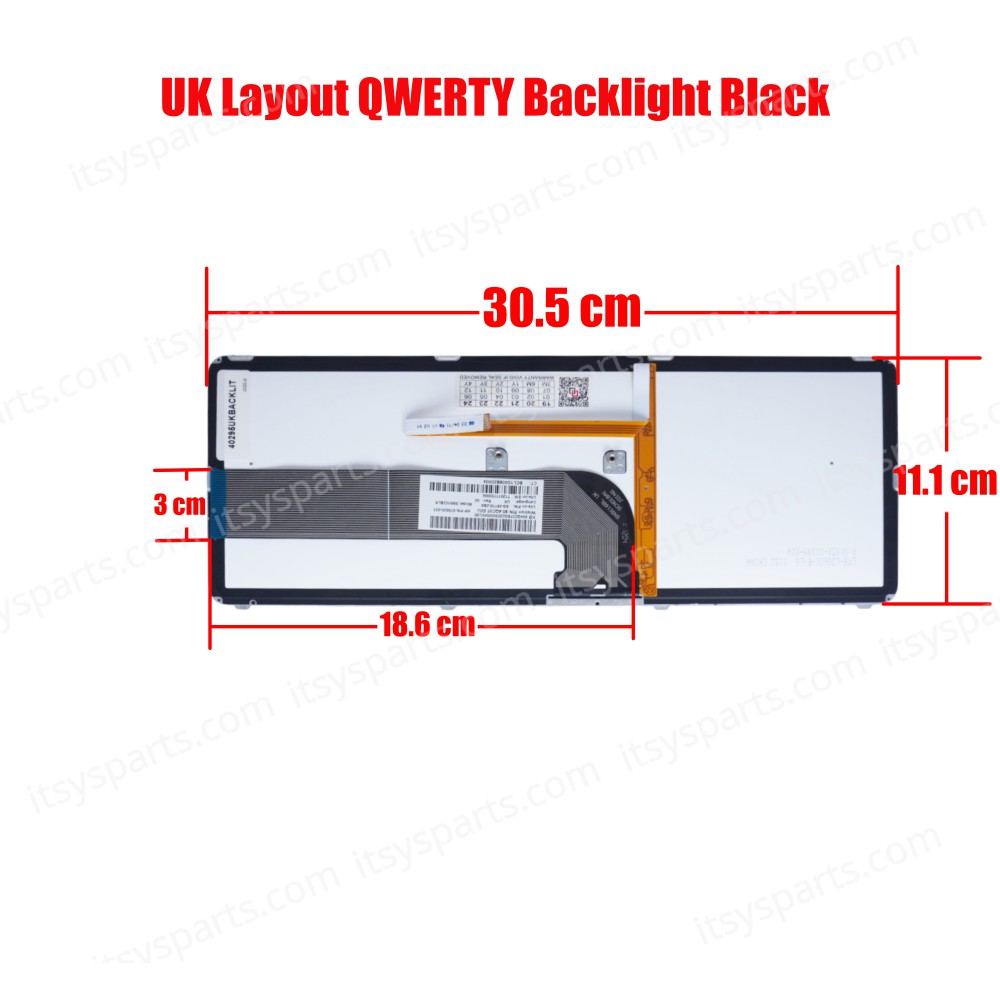 Laptop Keyboard HP Pavilion dm4-3000tu 6037B0059301 90.4QC07.E0U 670626-031 671180-031 659298-001 669070-001 671180-001 90.4QC07.S01 NSK-HY001 V125630A dm4-3000 dm4-3000tu dm4-3000tx Laptop Keyboard UK VERSION(Ref.40295UKBACKLIT)