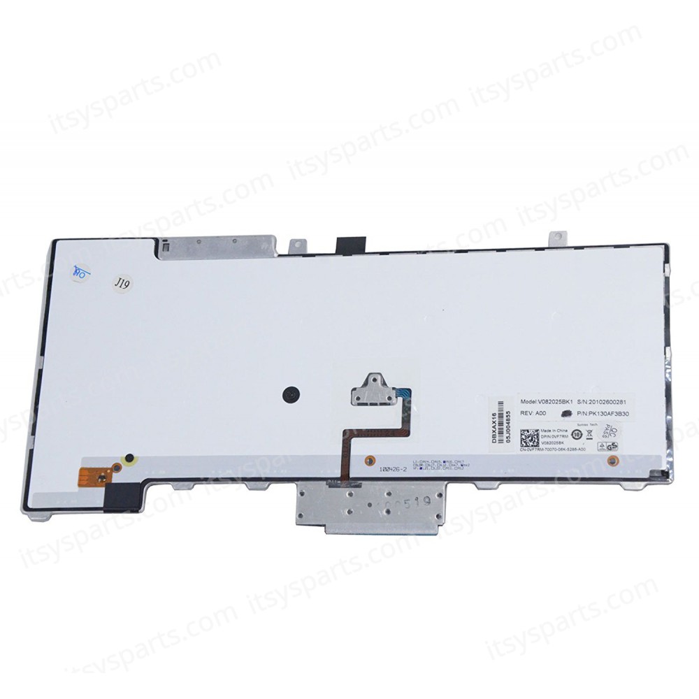 Laptop Keyboard Dell Latitude E5400 E5410NSK-DBB0S NSK-DBB0U NSK-DBB1B OWX4JF PK130AF2B00 V081325BR Dell Latitude E6400, E6500, E5500, Precision M2400, M4400, HT514, UK717, OUK717, NSK-DB001 UK POINTER VERSION BLACK KEYBOARD(Ref.40176UKPOINTER)