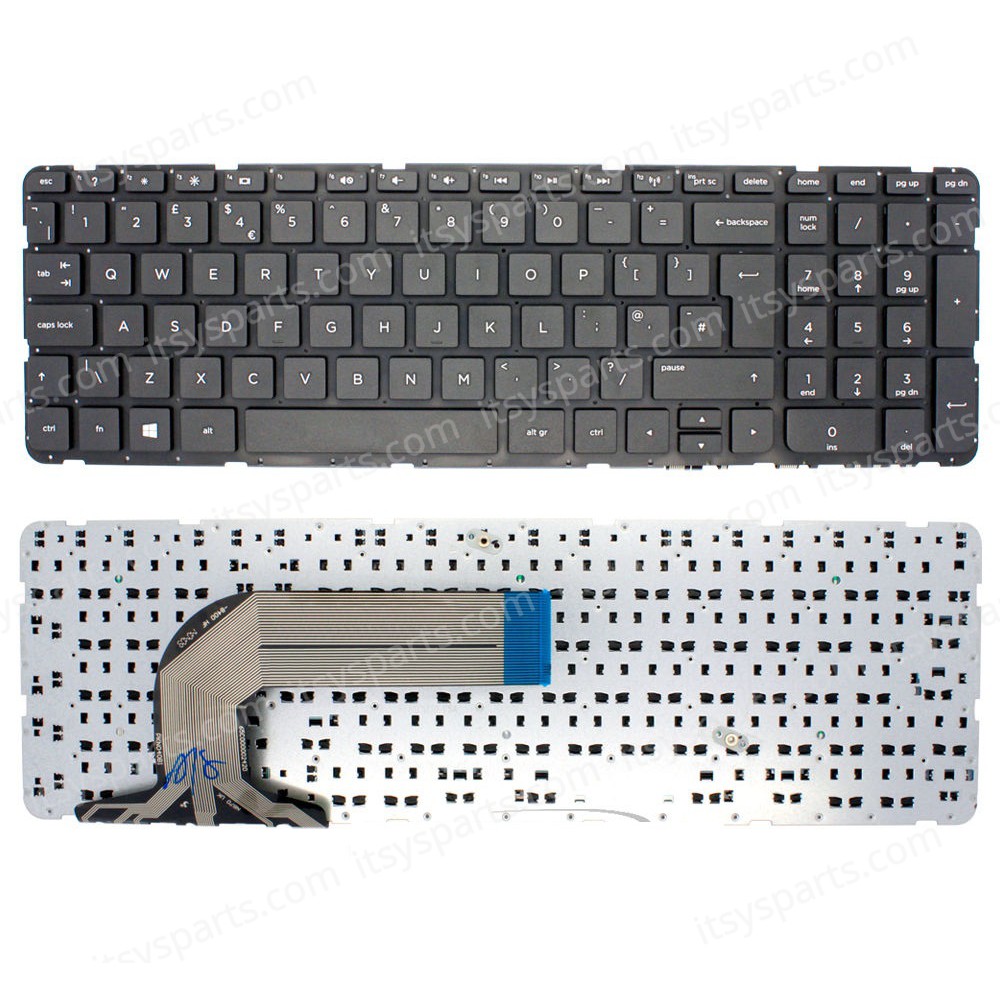 Keyboard Laptop Keyboard HP PAVILION 17 SERIES 720670-031 SG-59900-2BA AER68E00410 17-E00017-E000 SERIES17-E000EB17-E000EL17-E000EO17-E000ER17-E000EU17-E000SB17-E000SG17-E000SM17-E000SP17 UK NO FRAME VERSION(Ref.40298UKNOFRAME)