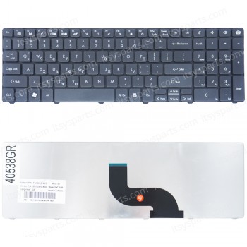 Greek Keyboard Laptop NV52 NV53 NV54 NV56 NV58 NV59 NV73 NV74 NV78 NV79 MP-07F36E06442 NV52 NV58 NV-40 NV-42 NV-44 NV-48 NV-52 NV-53 NV-54 NV-56 NV-58 NV-73 NV-78 NV7316U nv7915u NV7802U NV79 GR VERSION GK BLACK (40538GR)
