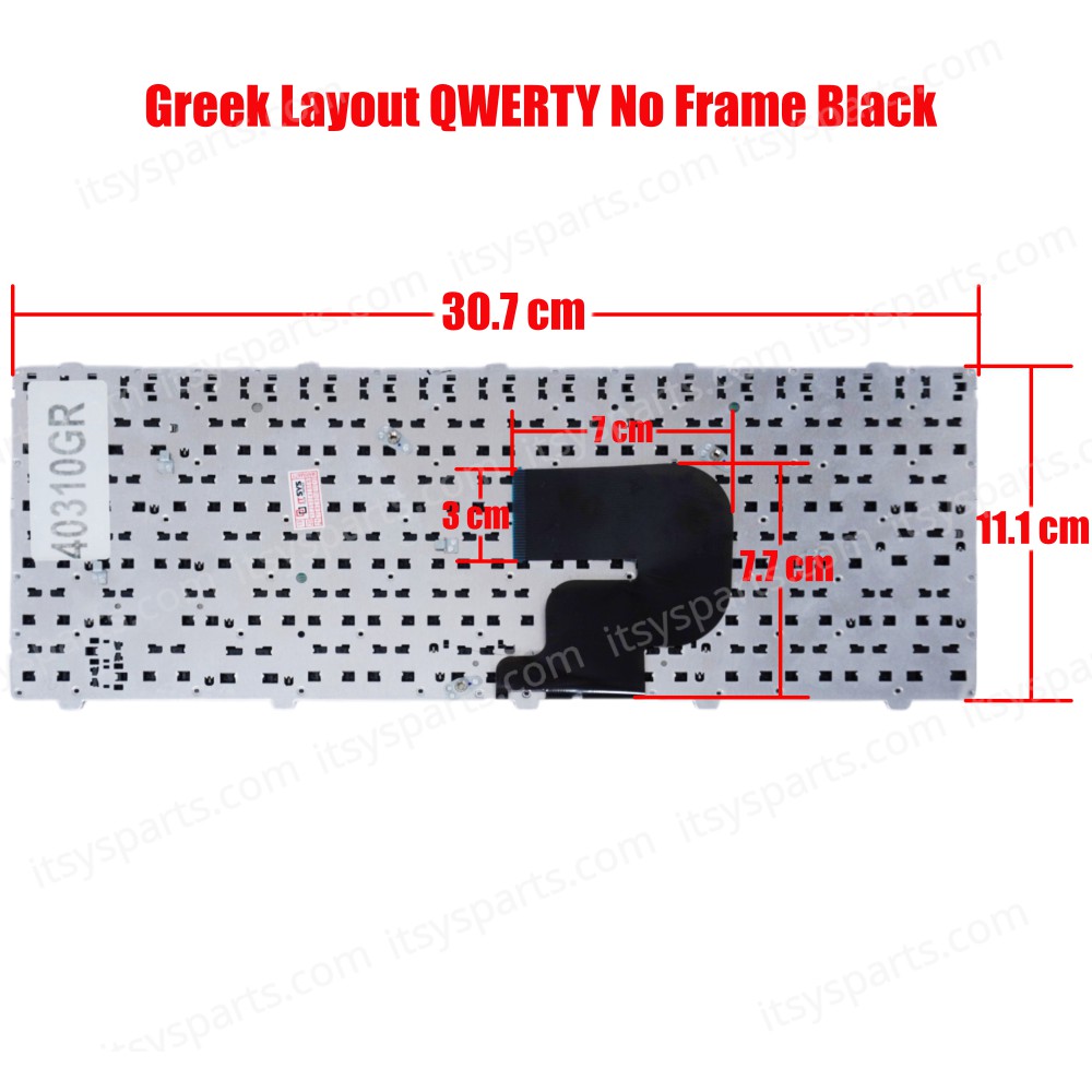Keyboard Greek-Greek Laptop Keyboard HP ProBook 4340s 4341s 4345s 4346s 90.4RS07.IOL SG-45730-X2A T13031600775 701278-151 SN8112 9Z.N7VSW.001 NSK-CH0SW01 675850-001 684252-001 675850-001, 90.4RS07.L01 639396-001 904RS07L01 (Ref.40310GR)