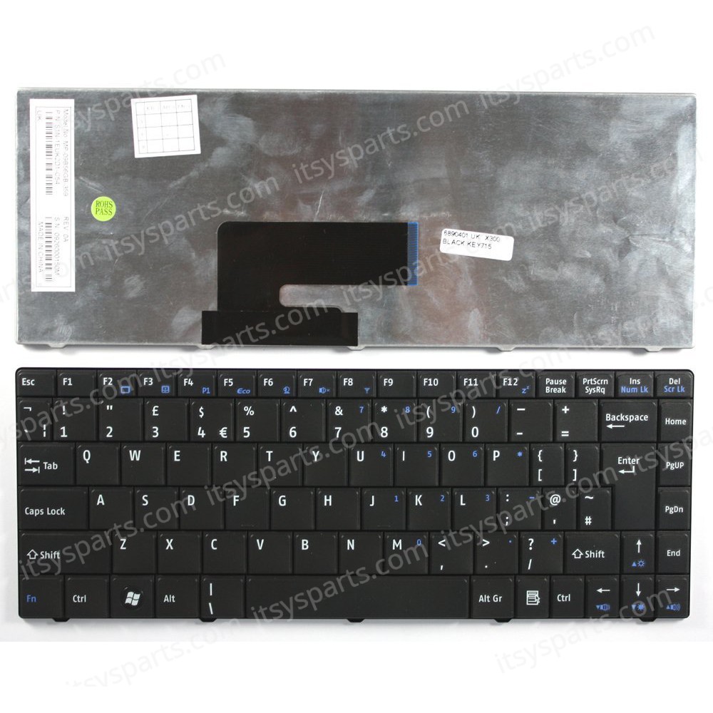 Greek Laptop Keyboard MSI ULV723 MEDION AKOYA MINI E1313 MSI X-SLIM X300 MSI X-SLIM X320 MSI X-SLIM X340 MSI X-SLIM X400 MEDION AKOYA MINI E1312 MP-09B53U4-360 MP-09B56GB-359 MP-09B56D0-3591 MP-09B56D0-3591 MP-09B56D0-3591 (SKU.40212GR)