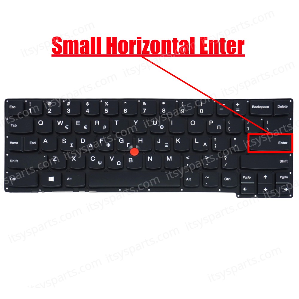 Keyboard Greek-Greek Laptop KeyboardLenovo Thinkpad X1 carbon Gen 2 2nd GR Keyboard Backlit No Frame 0C45082 42V00W MQ-68GR MP-13F53GRJ442 Backlit GK GR (Ref.40311GR)