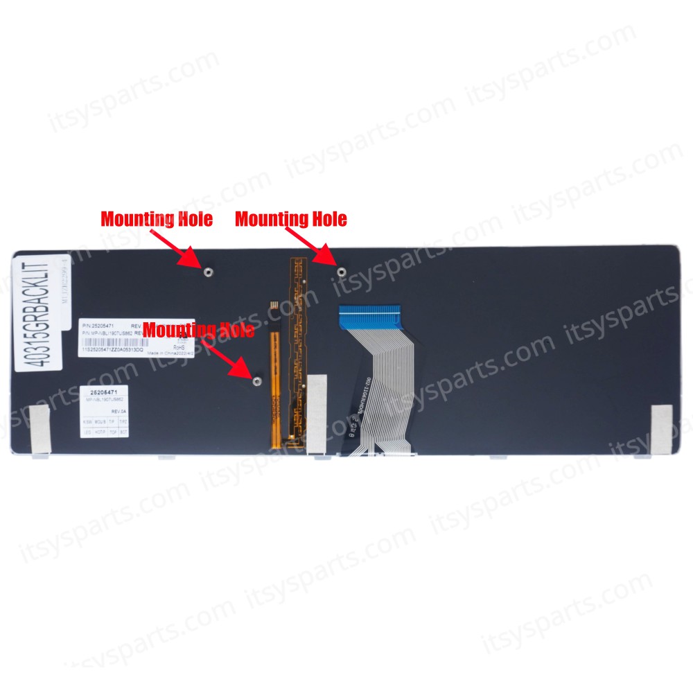 Keyboard Greek-Greek Laptop Keyboard Lenovo Ideapad Y580 Y580N Y580NT 25203452 HMB3351TLA20 Y580-GK PK130N02A22 9Z.N5SBC.10C PB4253-1750OP1 NSK-B51BC(Ref.40315GRBACKLIT)