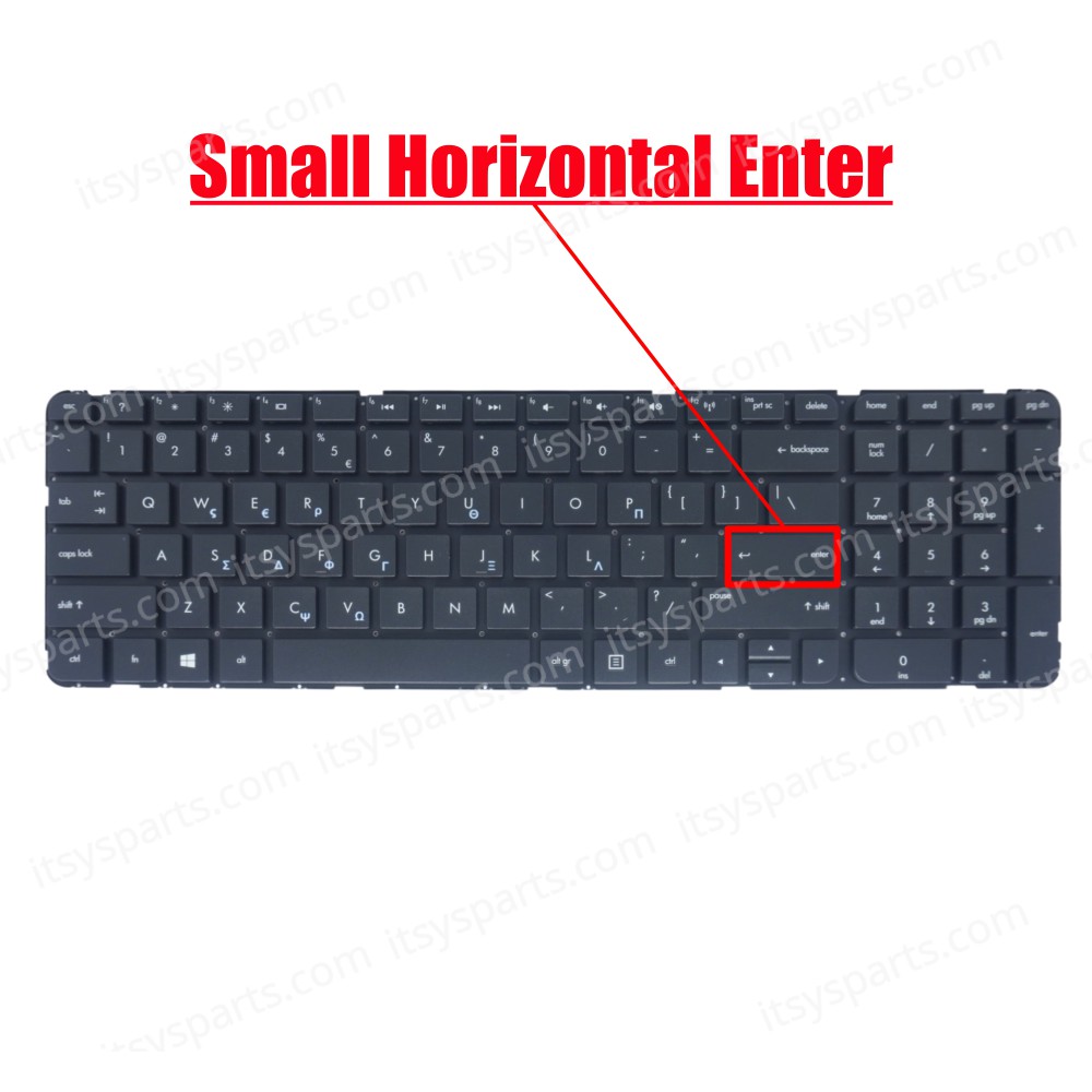 Greek Laptop Keyboard for HP G7-2000 G7-2100 G7-2200 G7-2300 AER39U00320 697477-151 699815-151 674286-001 685126-001 AER39U00020 V132546AS1 2B-04920Q121 GR No Frame ( SKU.40049GR )