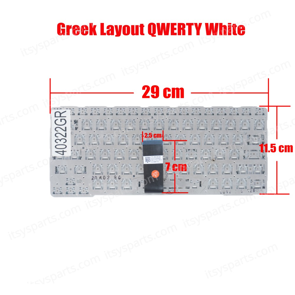 Keyboard Greek-Greek Laptop Keyboard Sony SVE14 SVE141 SVE141 SVE14A SVE1413 SVE1412 VPC-E E13 E14 9Z.N6BBF.T0L NSK-SDTBF 0L 149117311US 9Z.N6BBF.T01 (Ref.40322GR)