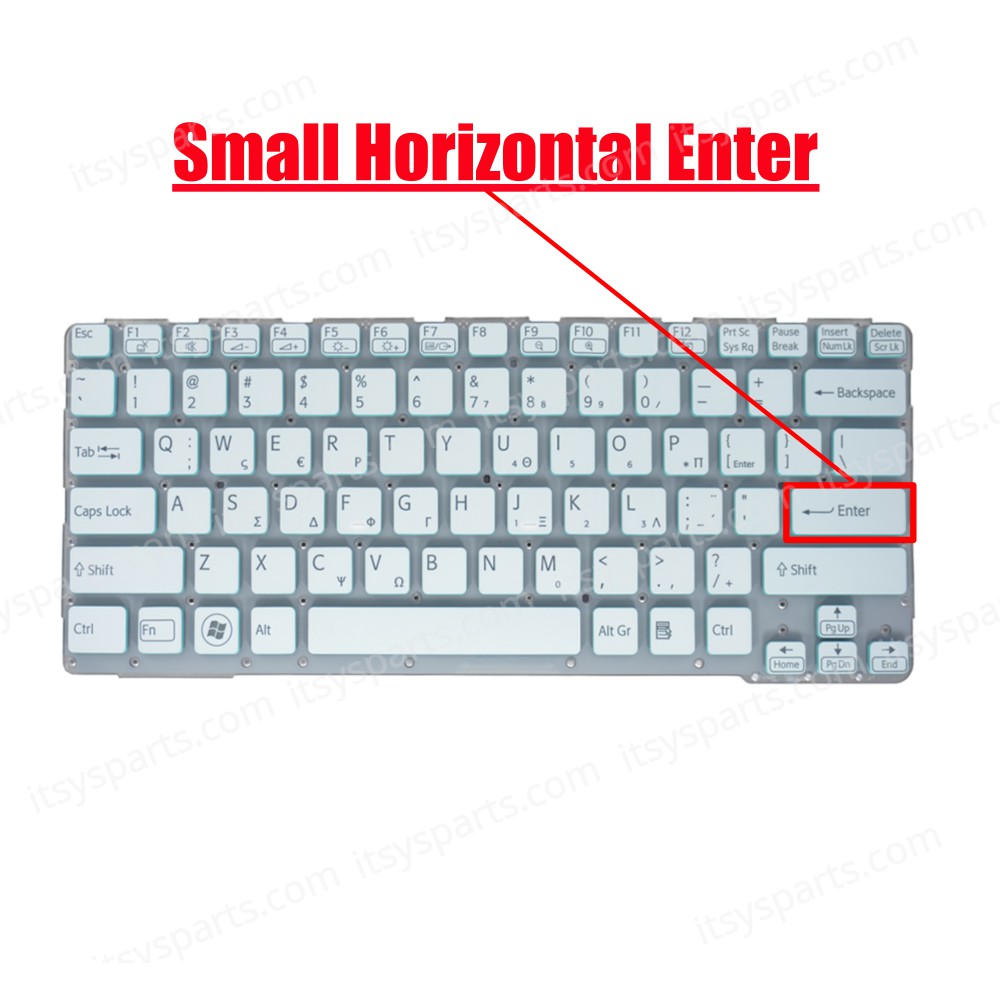 Keyboard Greek-Greek Laptop Keyboard Sony SVE14 SVE141 SVE141 SVE14A SVE1413 SVE1412 VPC-E E13 E14 9Z.N6BBF.T0L NSK-SDTBF 0L 149117311US 9Z.N6BBF.T01 (Ref.40322GR)