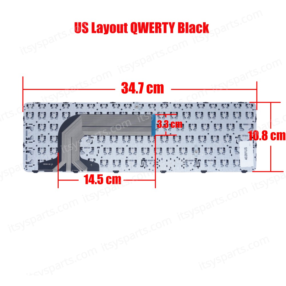 Laptop Keyboard HP Pavilion 17E 17-E 17-N 17-E000 17-E100 17-e100sv 17-Exxx 17Z-E 720670-001 725365-001 17-E061SV 2B-07001Q110 AER68U00210 AER68U00110 725365-001 AER68U00310 720670-001 AER68U00110 US VERSION BLACK KEYBOARD(Ref.40281US)