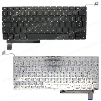 Greek Laptop Keyboard for Apple MacBook Pro 15" A1286 Keyboard MB470 MB471 MB985 MB986 MC026 MC118 MC371 MC373 MC721 MC723 MD103 MD104 MD314 MD318   GR BLACK (SKU.40169GR