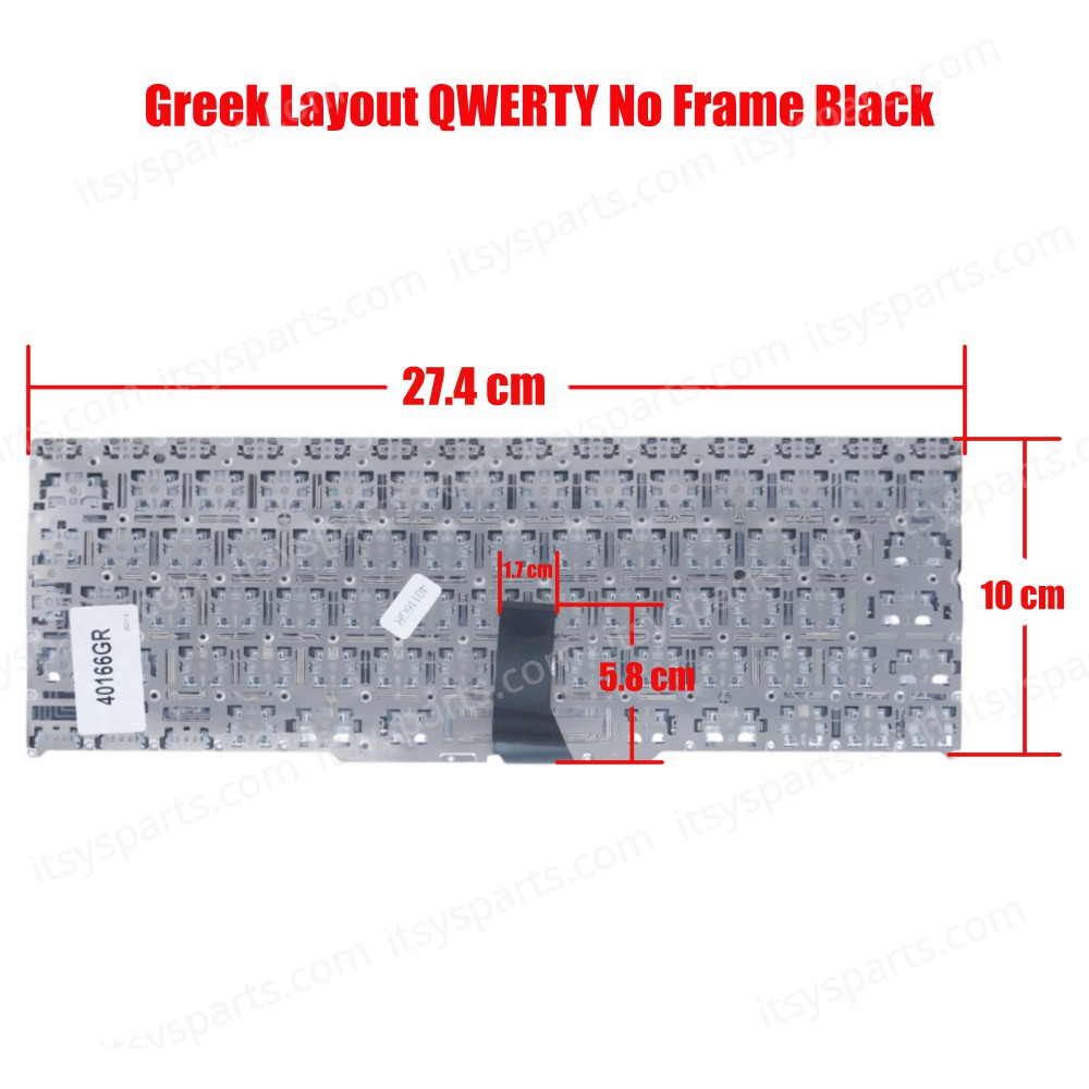 Greek Laptop Keyboard for Apple MacBook Air 11'' A1370 A1465 Keyboard MC505 MC505LL/A MC506 MC506LL/A MC968 MC968LL/A MC969 MC969LL/A MD223 MD223LL/A MD224 MD224LL/A MD711 MD711LL/A MD712 MD712LL/A 661-6072, 661-5739, 069-7004-A A1465 GR (SKU.40166GR) Greek Laptop Keyboard for Apple MacBook Air 11'' A1370 A1465 Keyboard MC505 MC505LL/A MC506 MC506LL/A MC968 MC968LL/A MC969 MC969LL/A MD223 MD223LL/A MD224 MD224LL/A MD711 MD711LL/A MD712 MD712LL/A 661-6072, 661-5739, 069-7004-A A1465 GR (SKU.40166GR)