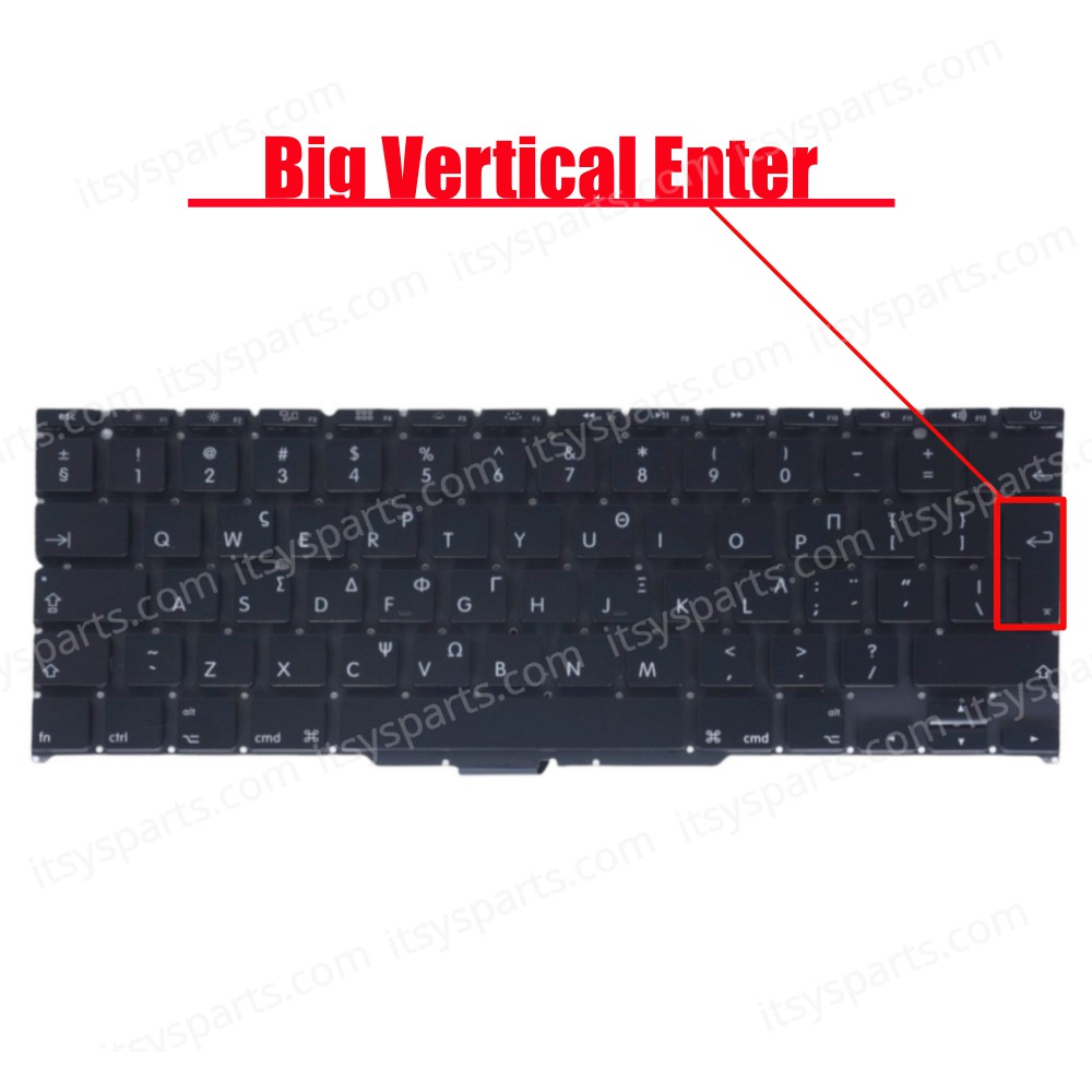 Greek Laptop Keyboard for Apple MacBook Air 11'' A1370 A1465 Keyboard MC505 MC505LL/A MC506 MC506LL/A MC968 MC968LL/A MC969 MC969LL/A MD223 MD223LL/A MD224 MD224LL/A MD711 MD711LL/A MD712 MD712LL/A 661-6072, 661-5739, 069-7004-A A1465 GR (SKU.40166GR) Greek Laptop Keyboard for Apple MacBook Air 11'' A1370 A1465 Keyboard MC505 MC505LL/A MC506 MC506LL/A MC968 MC968LL/A MC969 MC969LL/A MD223 MD223LL/A MD224 MD224LL/A MD711 MD711LL/A MD712 MD712LL/A 661-6072, 661-5739, 069-7004-A A1465 GR (SKU.40166GR)