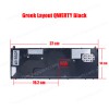 Keyboard Greek - Greek Keyboard Laptop HP ProBook 4520s 4525s V112130DK1 90.4GK07.N0D V112130AS1 90.4GK07.S03 BBDUTA4LWZ700H HP 598691-001 598691-041 1 598691-B3 90.4GK07.S0L V112130AS1 605165-DJ1 6H.4GKKB.010 598691-DJ1(Ref.40155GR)