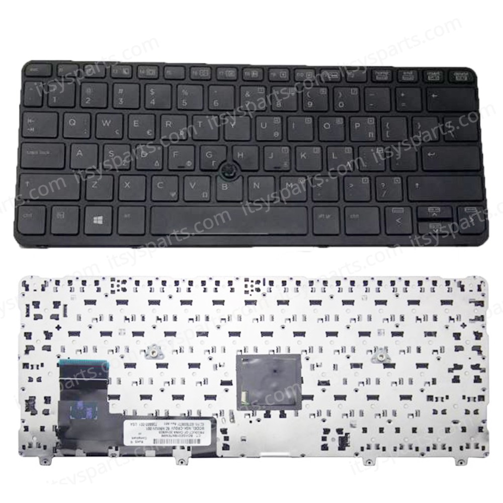 Keyboard Greek - Greek Keyboard Laptop HP Elitebook 820 G1 735502-001 730541-001 V141926AS1 US 730541-001 735502-001 V141926AS1 GR Keyboard Backlit 35502-001 735502-B31 730541-001 730541-B31 V141926AS1 US NSK-CR1BV 9Z.N9WBV.11D (Ref.40340GR)