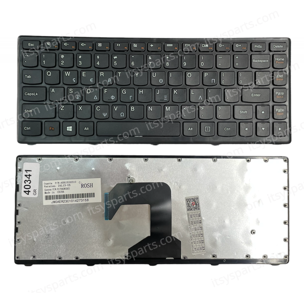 Keyboard Greek - Greek Keyboard Laptop Lenovo Ideapad S300 S400 S405 S400T S400u M30-70 25208654 25208594 Lenovo S300 S300 S300-BNI S300-ITH S400 S400 S400T S400T-ITH S405 M30-70 S300 S300A S400 S400 S400I S400U S405 (Ref.40341GR)