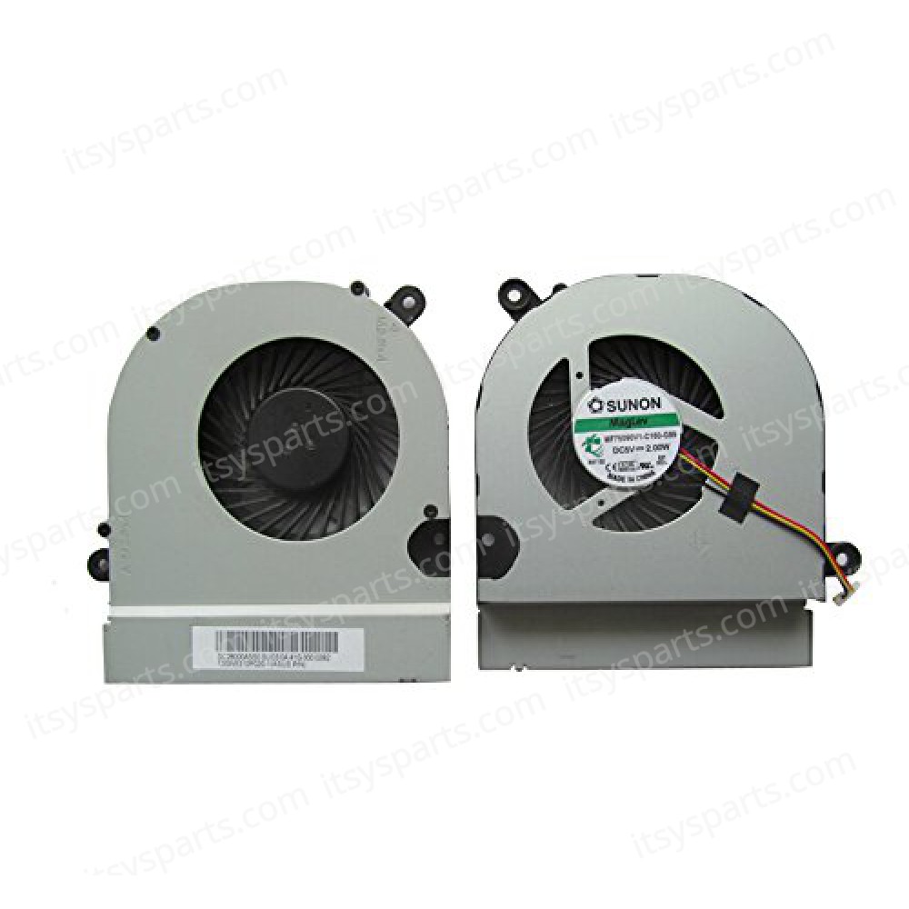 Laptop Fan - CPU Cooling Fan ASUS A45 A45vd K45 A85C A85 A85V PRO45V P/N:KSB06105HAA02 DC280 00F3D0 K45VM K45VD A45vd A45V A85C A85 A85 A85V K45 (Ref. 80077)