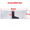 Laptop Keyboard Toshiba Satellite C800 C800D C805-C10B C805-C11B C805-C11R C805-S22B C805-T01B C805-T23R L800 L805 L830 M800 M805 MP11B83US-920W 9Z.N7SSQ.001, US VERSION BLACK KEYBOARD(Ref.40199US)