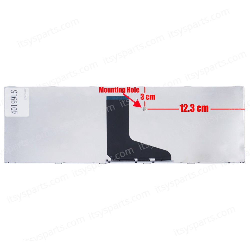 Laptop Keyboard Toshiba Satellite C800 C800D C805-C10B C805-C11B C805-C11R C805-S22B C805-T01B C805-T23R L800 L805 L830 M800 M805 MP11B83US-920W 9Z.N7SSQ.001, US VERSION BLACK KEYBOARD(Ref.40199US)