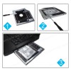 HDD Laptop Caddy Sata / Sata 2.5? 9.5mm - Second Hard Disk Drive Caddy for Laptop (OEM) Hard Drive Caddy SATA to SATA 2nd HDD caddy Hard disk tray adapter enclosure replacement(Code 90622) 