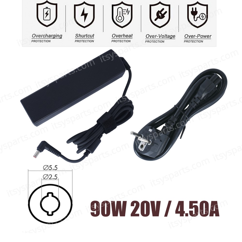 Laptop Power Adapter - AC Adapter Charger LENOVO 90W PA-1900-56LC adp-90dd b 20V 4.5A 5.5mm X 2.5mm Laptop Notebook Charger - OEM High Quality (Ref.60068)