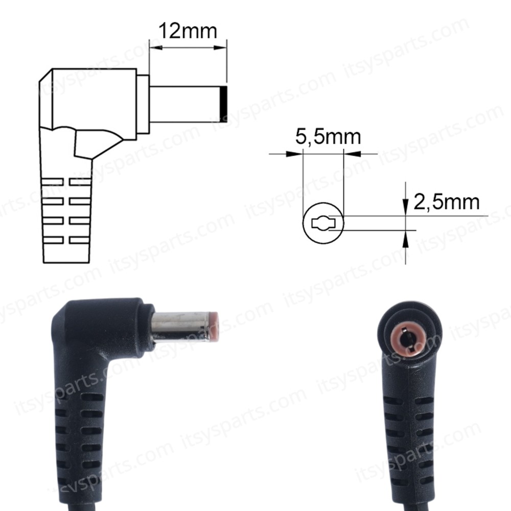 Laptop Power Adapter - AC Adapter Charger LENOVO 90W PA-1900-56LC adp-90dd b 20V 4.5A 5.5mm X 2.5mm Laptop Notebook Charger - OEM High Quality (Ref.60068)