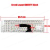Keyboard Greek Keyboard Dell Inspiron 17-3721 17R-5721 Dell Inspiron 17R 5721 N5721 1728 17(3721) 17-3721 N3721 N3721 3721 (Ref.40348GR)