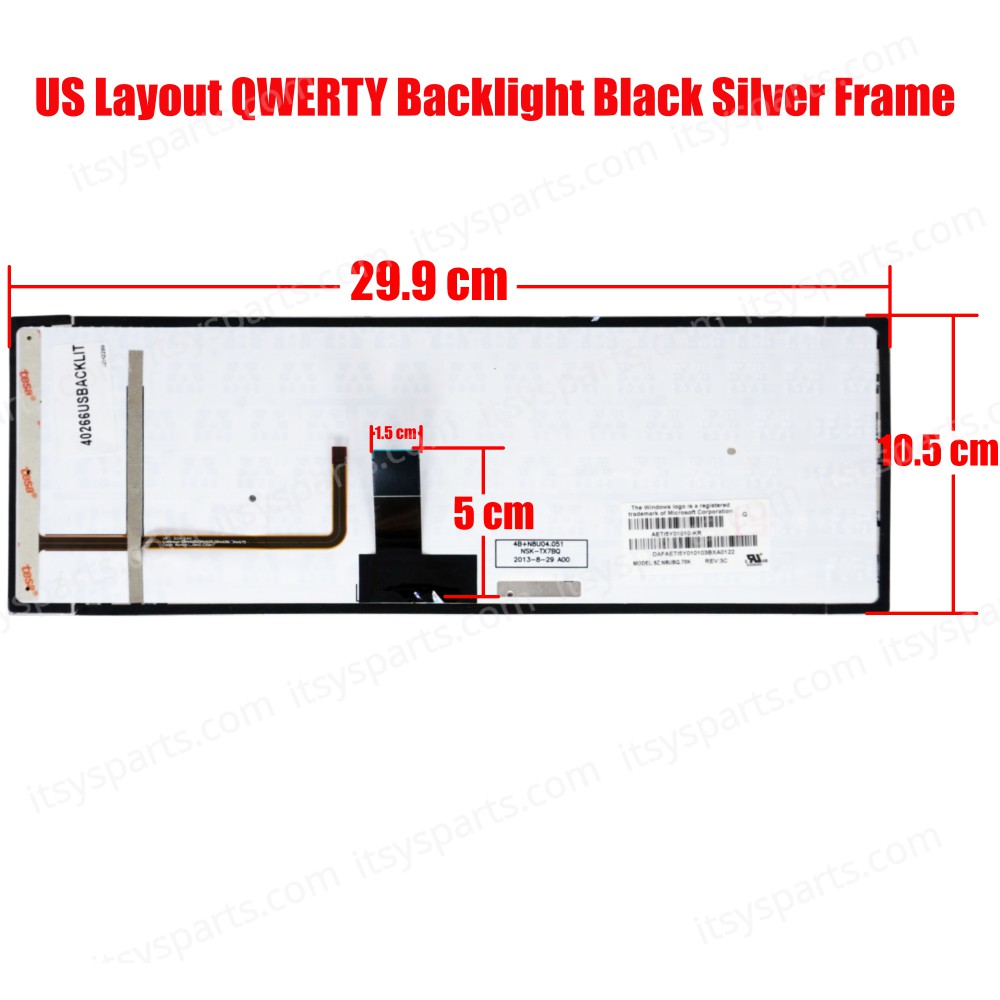 Laptop Keyboard Toshiba Satellite Portege Z830 Z830-104 Z830-10K Z830-10T Z830-11X Z830-S8301 Z830-S8302 Z835 U800 U800W U835 U840 U840W-108 U845 U845-S402 U845-S404 U845-S406 Z830-BT8300 Z830-S8301 Z835-P370(Ref.40266USBACKLIT)