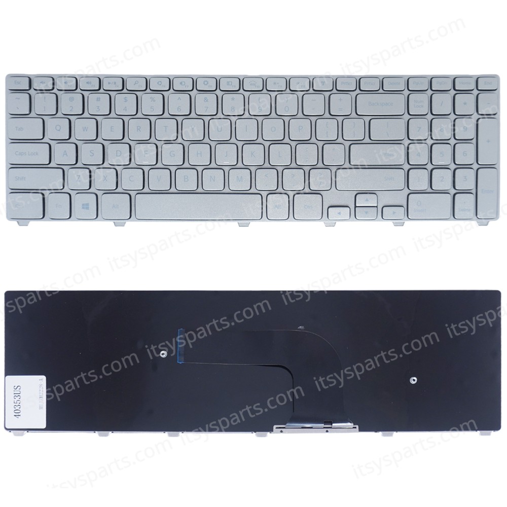 Laptop Keyboard Dell Inspiron 17-7737 Dell Inspiron 17 7000 7746 13-3737 US layout 0P4G0N Dell NSK-LH0BW 01 9Z.NAVBW.001 MP-13B53USJ442 (Ref.40353US)