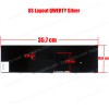 Laptop Keyboard Dell Inspiron 17-7737 Dell Inspiron 17 7000 7746 13-3737 US layout 0P4G0N Dell NSK-LH0BW 01 9Z.NAVBW.001 MP-13B53USJ442 (Ref.40353US)