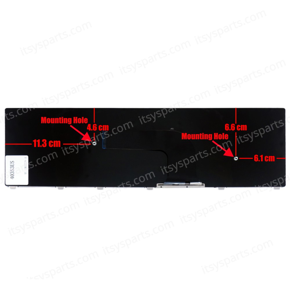 Laptop Keyboard Dell Inspiron 17-7737 Dell Inspiron 17 7000 7746 13-3737 US layout 0P4G0N Dell NSK-LH0BW 01 9Z.NAVBW.001 MP-13B53USJ442 (Ref.40353US)