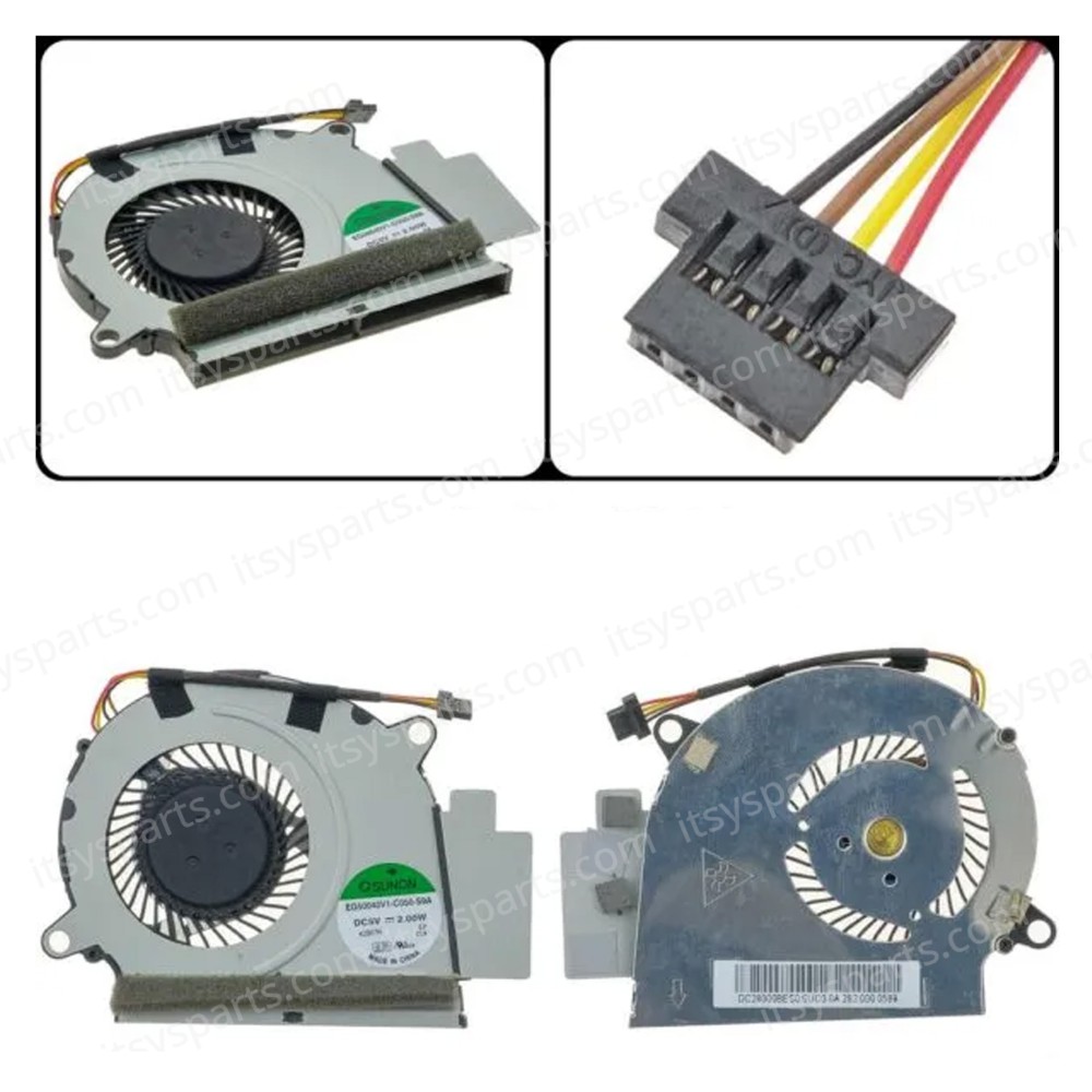 Laptop Fan - CPU Cooling Fan Acer Aspire S5 S5-391 S5-391-53314 EG50040V1-C050-S9A(Ref. 80273)