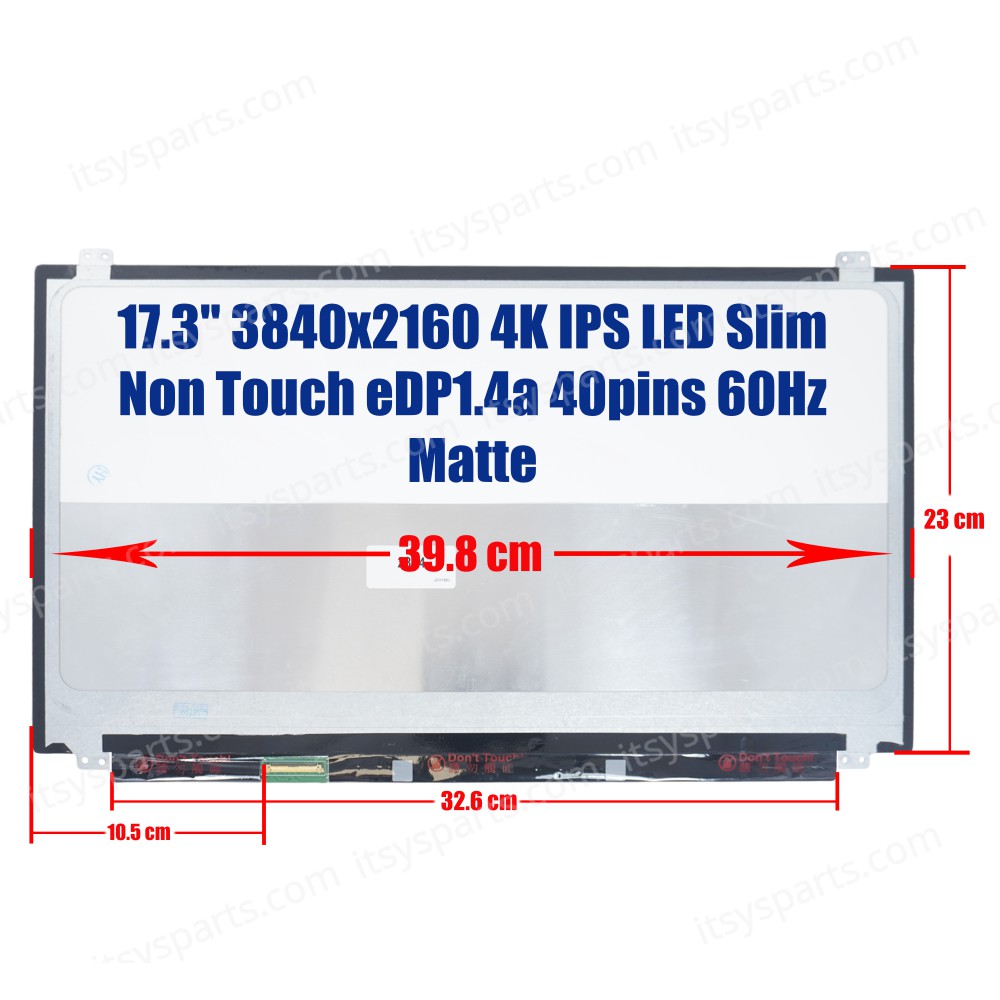 Laptop Display 17.3'' 4K UHD 17.3